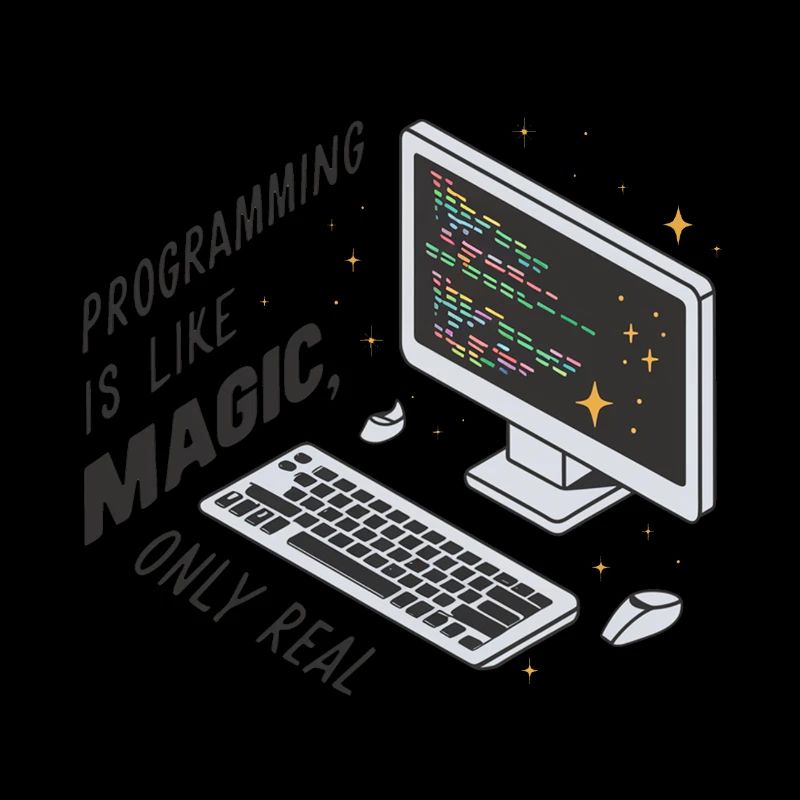Programming is like magic, only real.