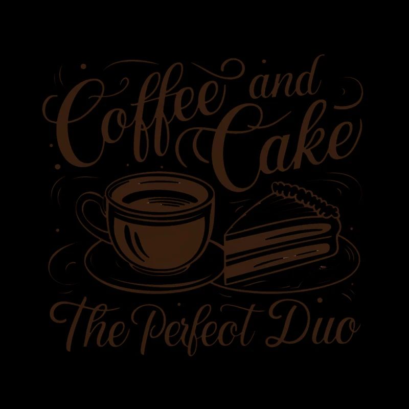 Café et gâteau – le duo parfait.