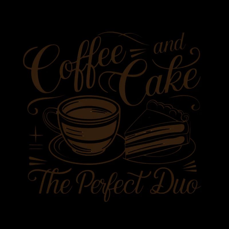 Café et gâteau – le duo parfait.