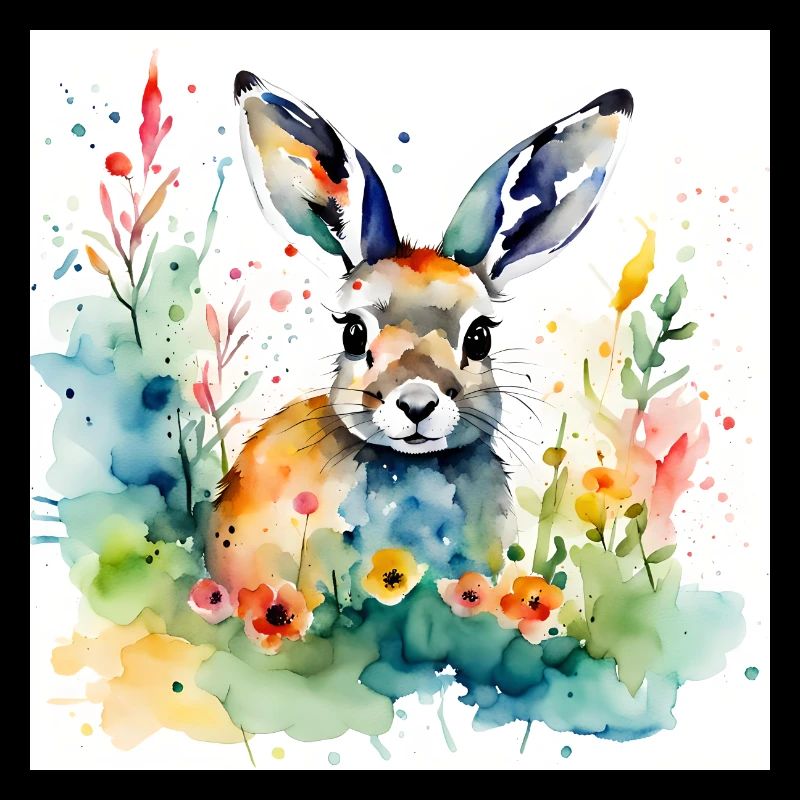 Bunny coloured