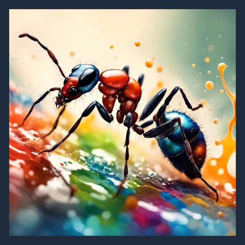 Ant coloured