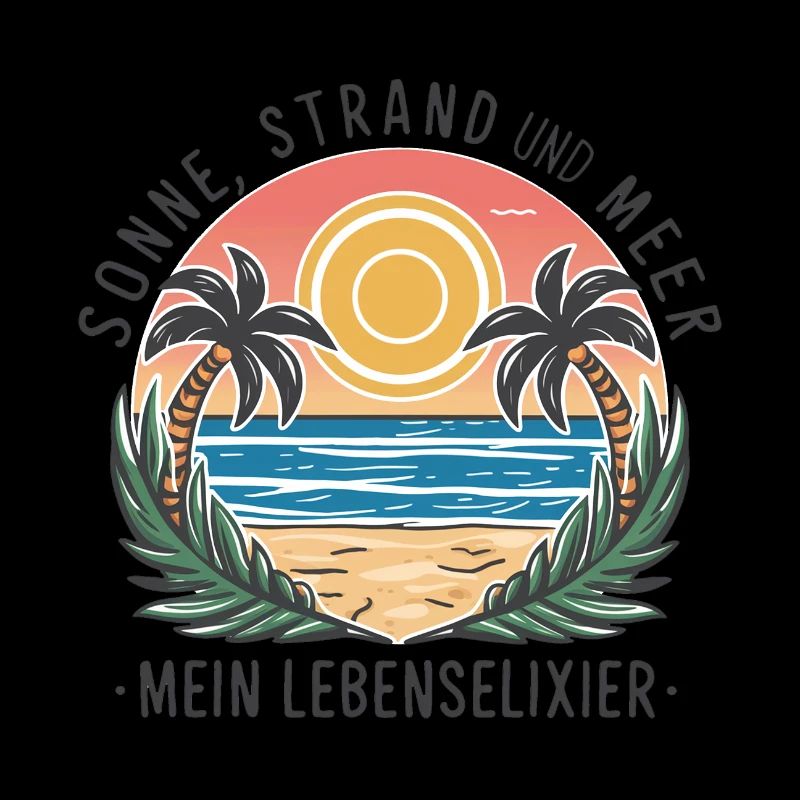 Le soleil, la plage et la mer - mon élixir de vie