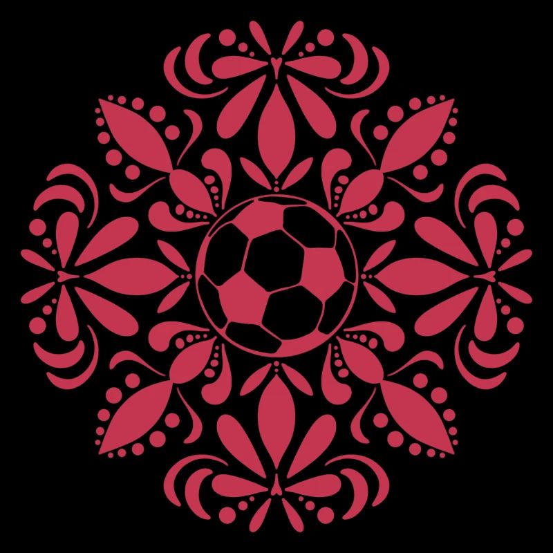 Fußball Mandala