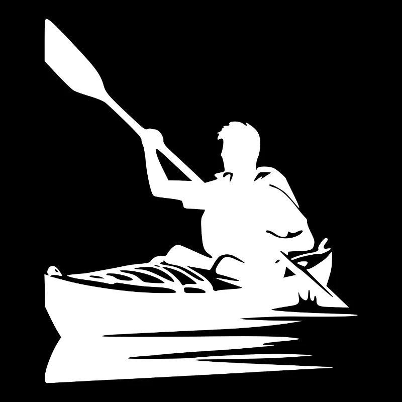 Bateau kayak maniable pour les excursions en eau vive