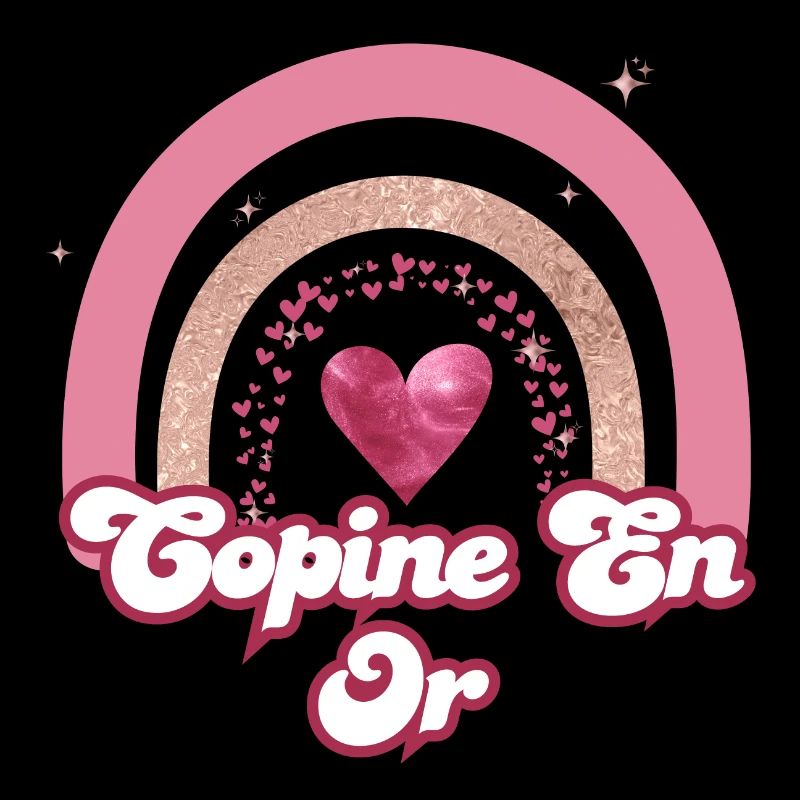 Girlfriend in Rose Rainbow Gold - Girlfriend Gift