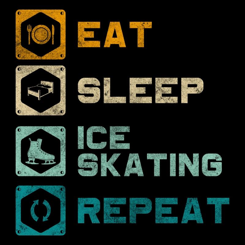 Eisläufer Eishalle Hobby Eisschnelllauf