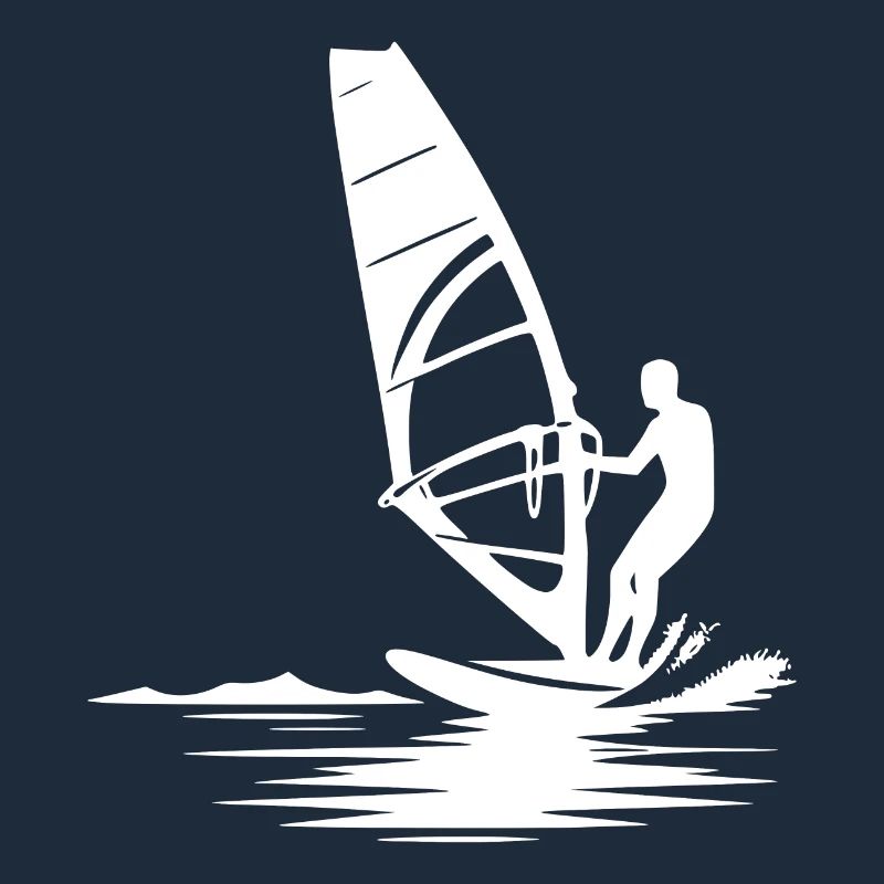 Windsurfer Surf Training Water and Wind