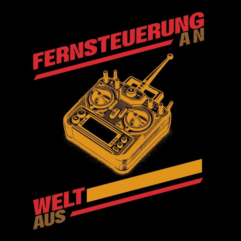 Fernsteuerung an, Welt aus