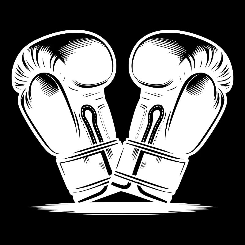 Boxing gloves ready for the next boxing match