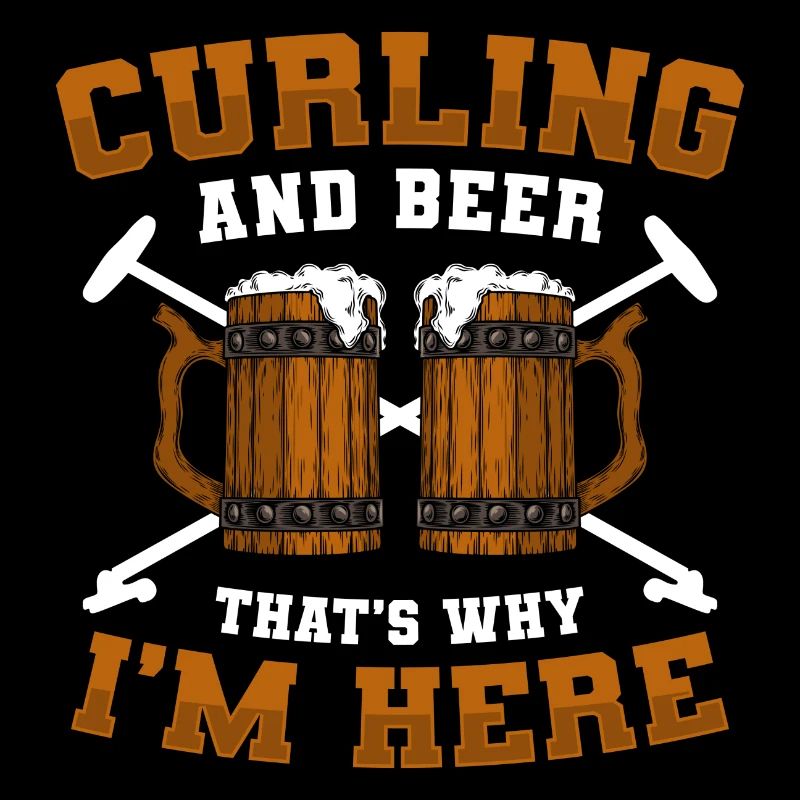 Équipe de curling sur glace
