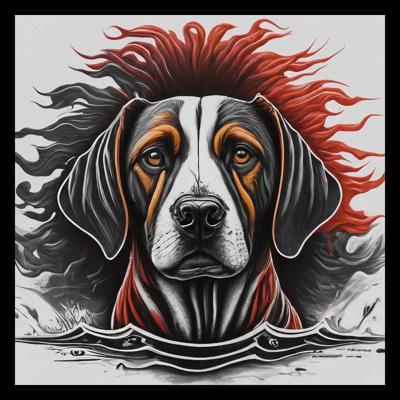 « Le chien majestueux »
