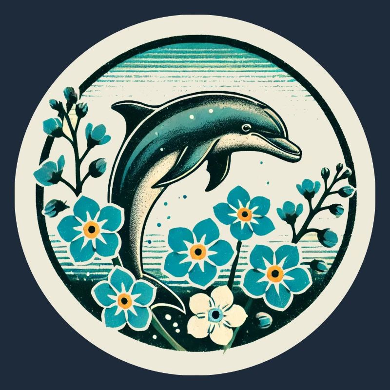 Retro Dolphin