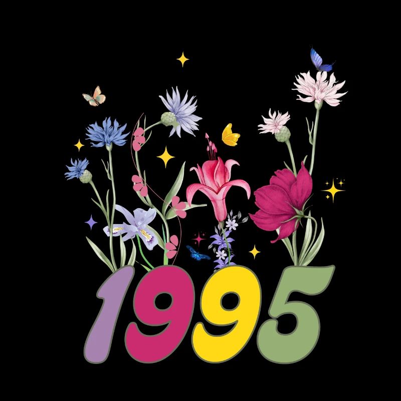 Année de naissance 1995 fleurs sauvages