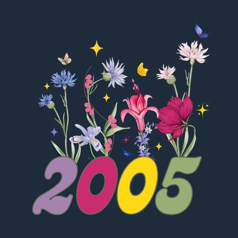 Année de naissance 2005 fleurs sauvages