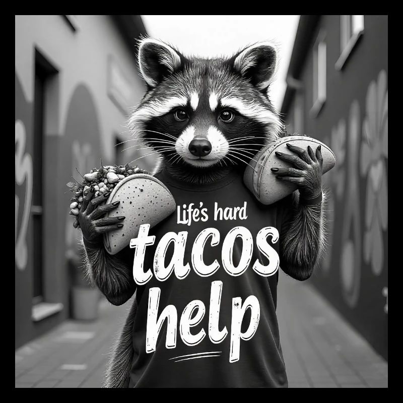 Die harten Tacos des Lebens helfen