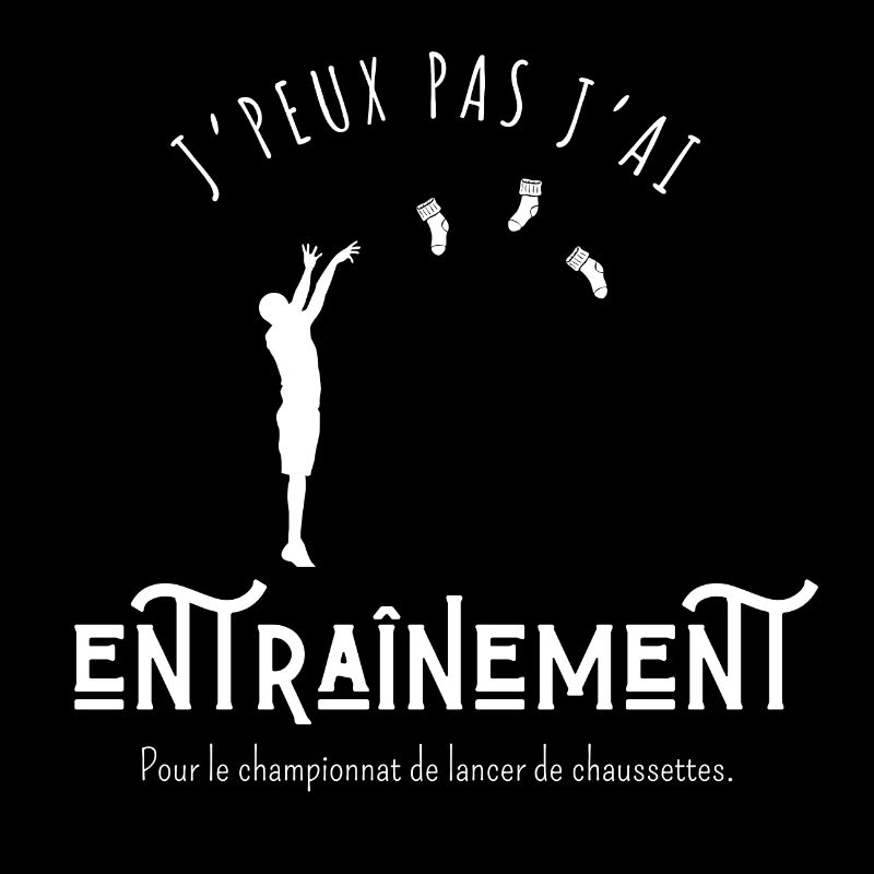 J’peux pas j’ai lancer de chaussettes