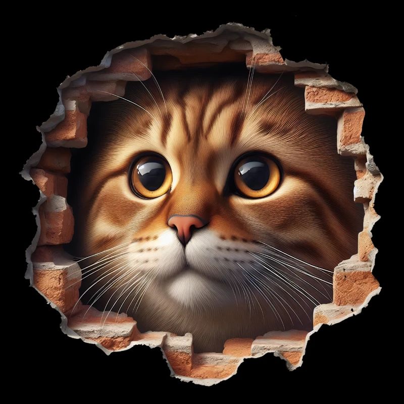Katze im Loch 2