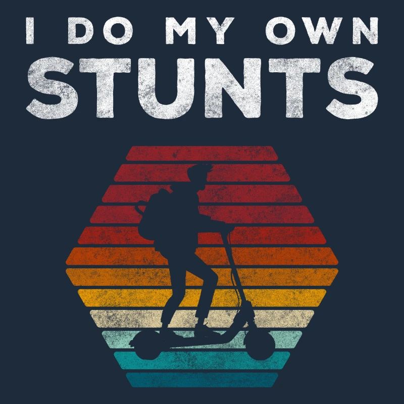 Rollerfahrer Stadt Stromer Speed