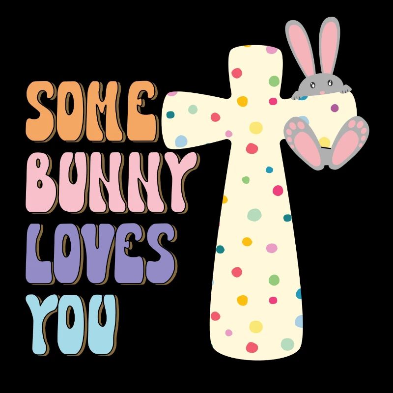 Un lapin t’aime en croix