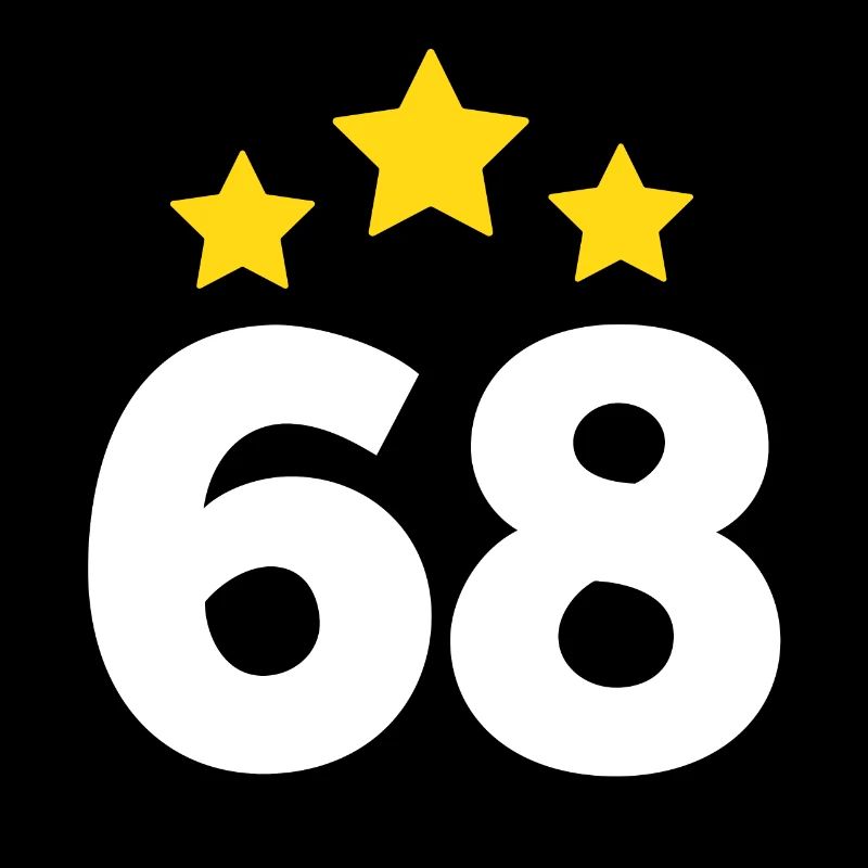 68 ans étoile - cadeau 68e anniversaire
