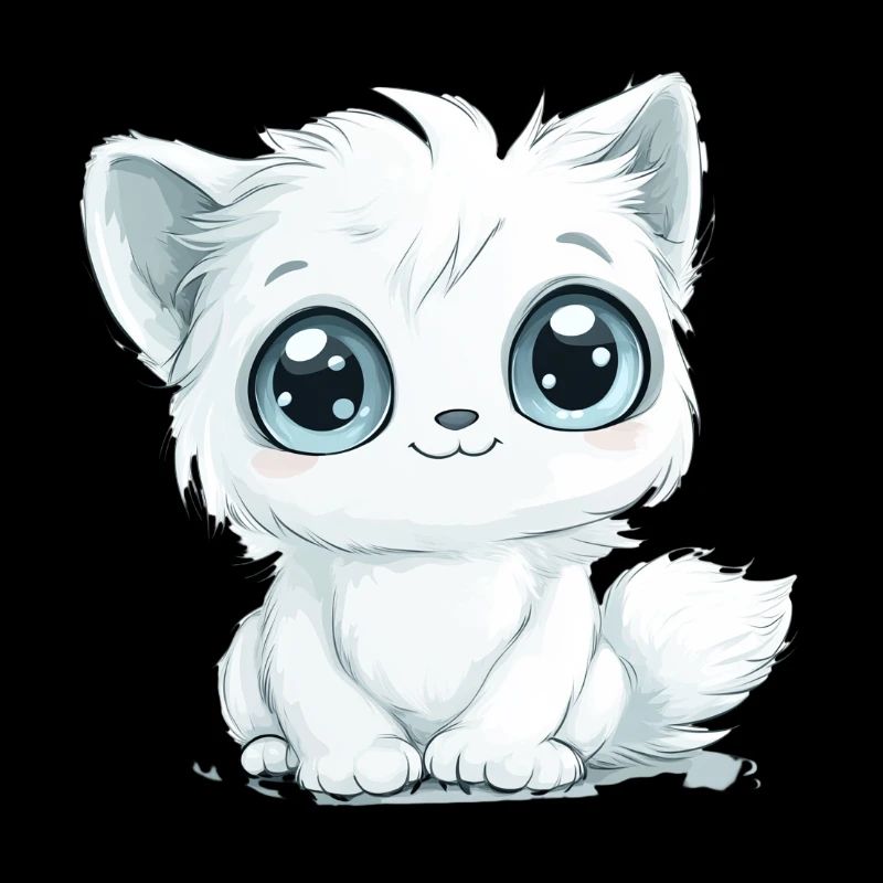 Niedliche Kawaii Katze - Geschenk - Süß