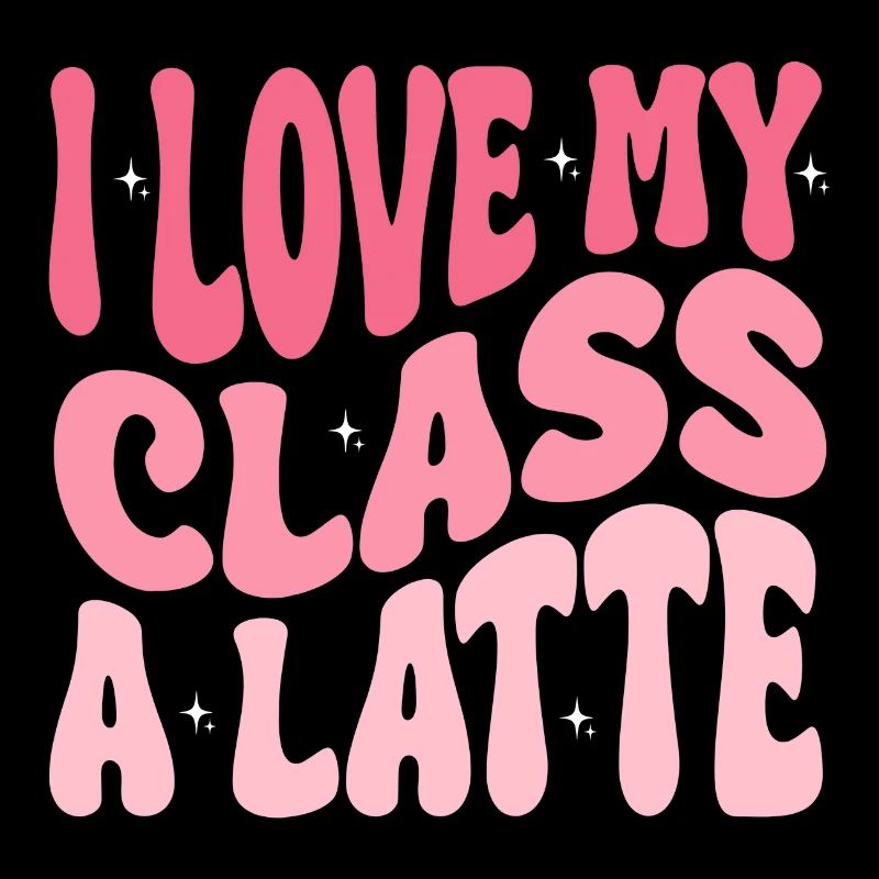 Lehrer Valentinstag - Ich liebe meinen Latte der Klasse A
