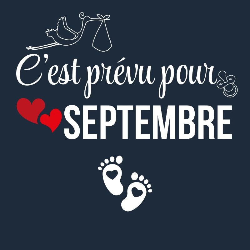 C’est prévu pour septembre - annonce de grossesse