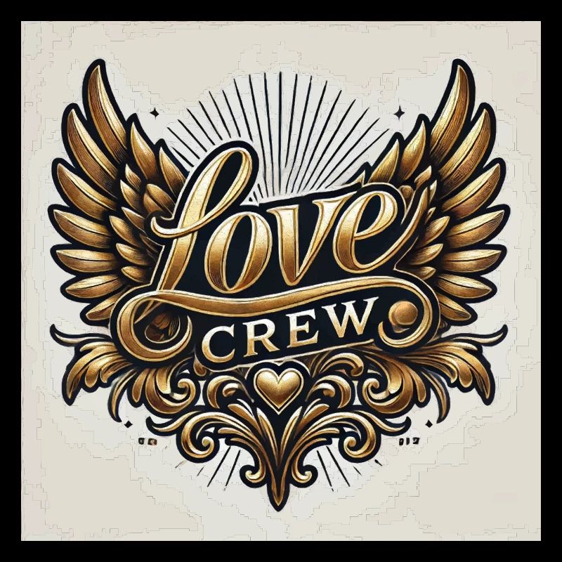 Love Crew "Gold Wings"