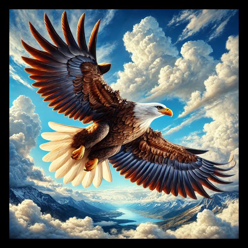 Aigle majestueux