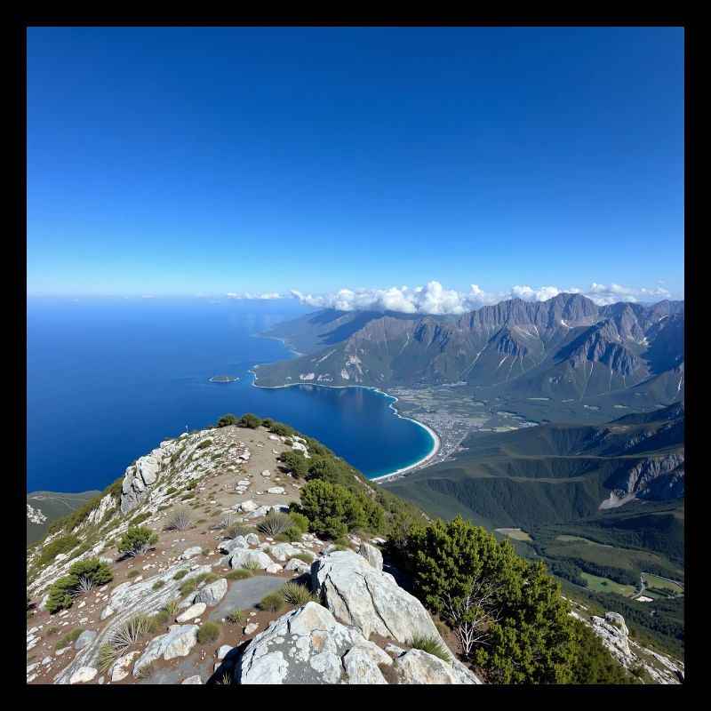 beautiful coastal landscape