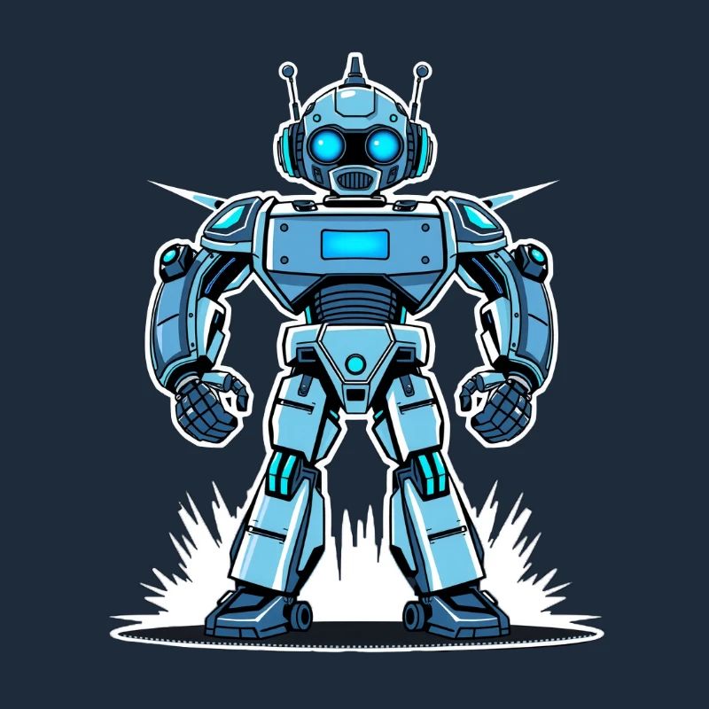 Cyber-Roboter – High-Tech Power