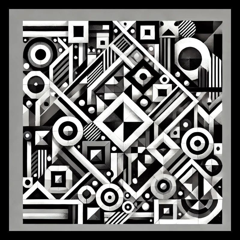 Black and white chaos