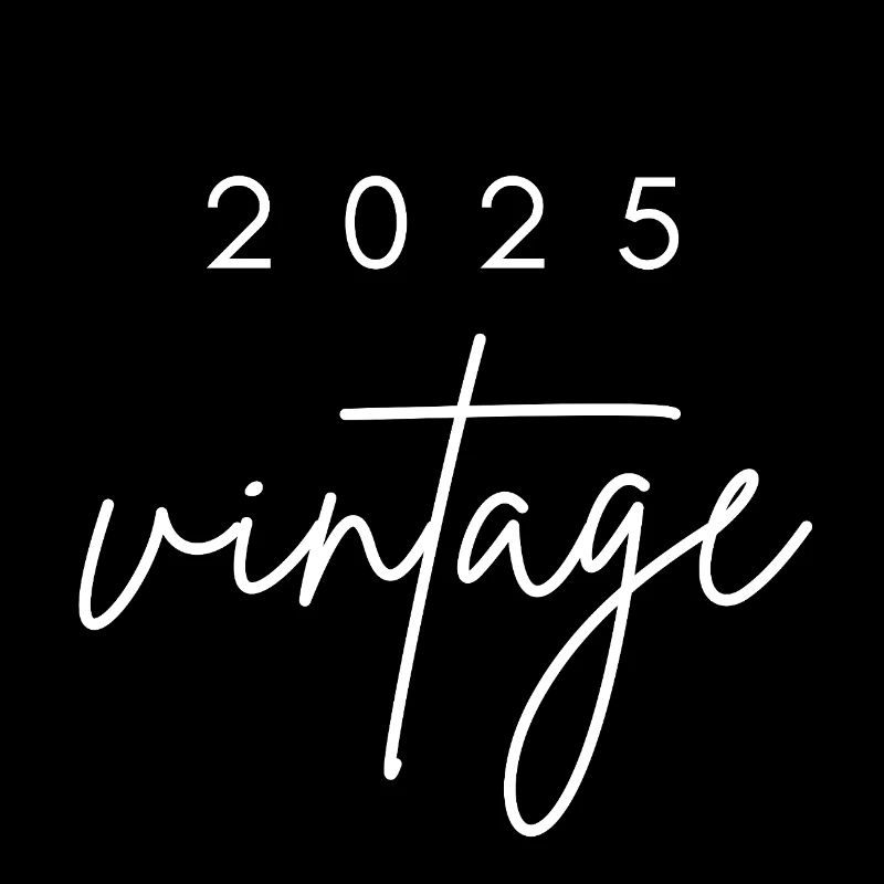 Anniversaire 2025 vintage