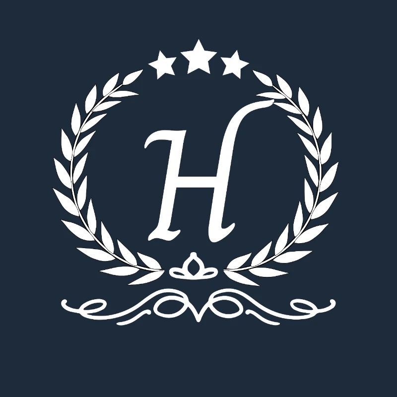 Buchstabe h Krone