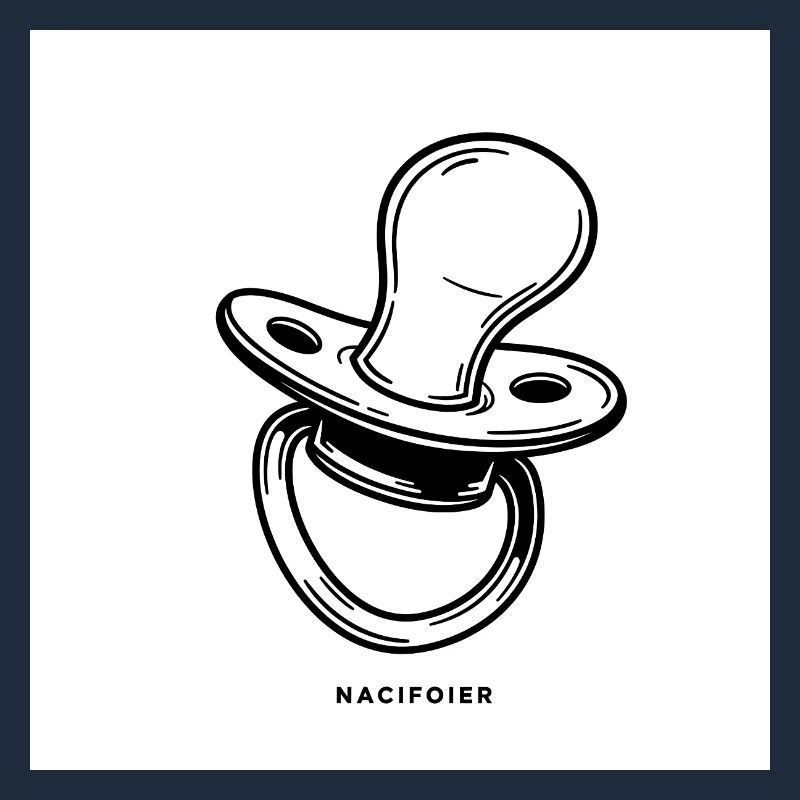 Baby on the way - cute pacifier