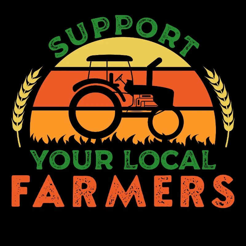 Bauer Farmer Landleben Landwirt Geschenk Spruch