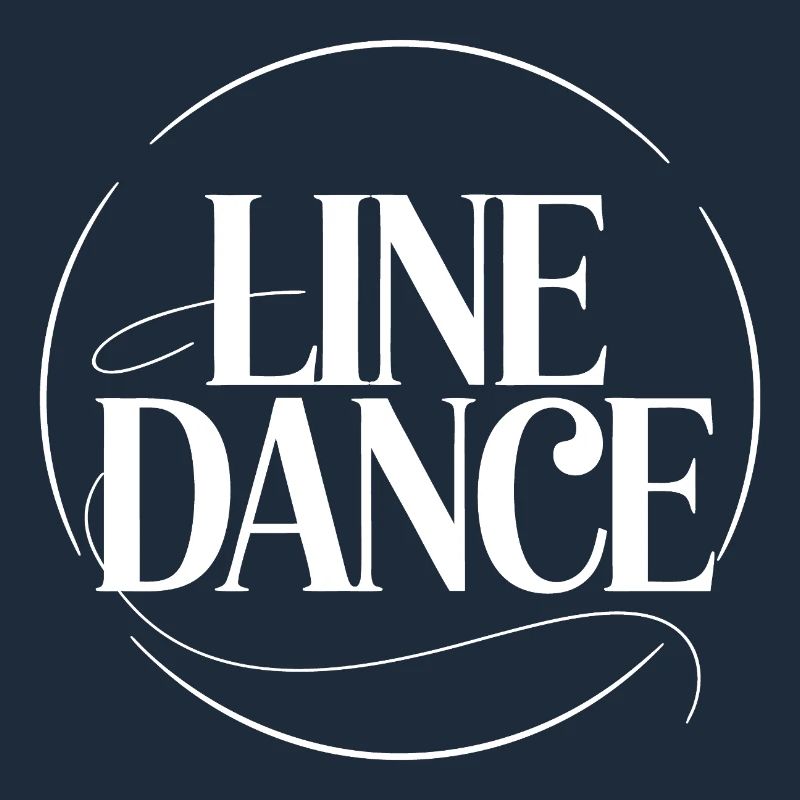 Line Dance Graphic Illustration