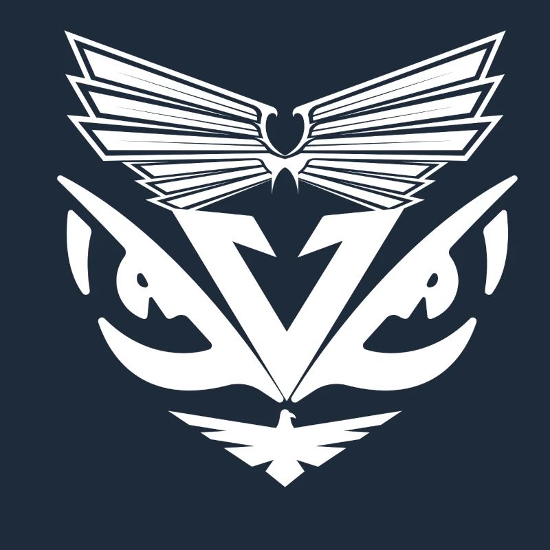 abstract aigles white