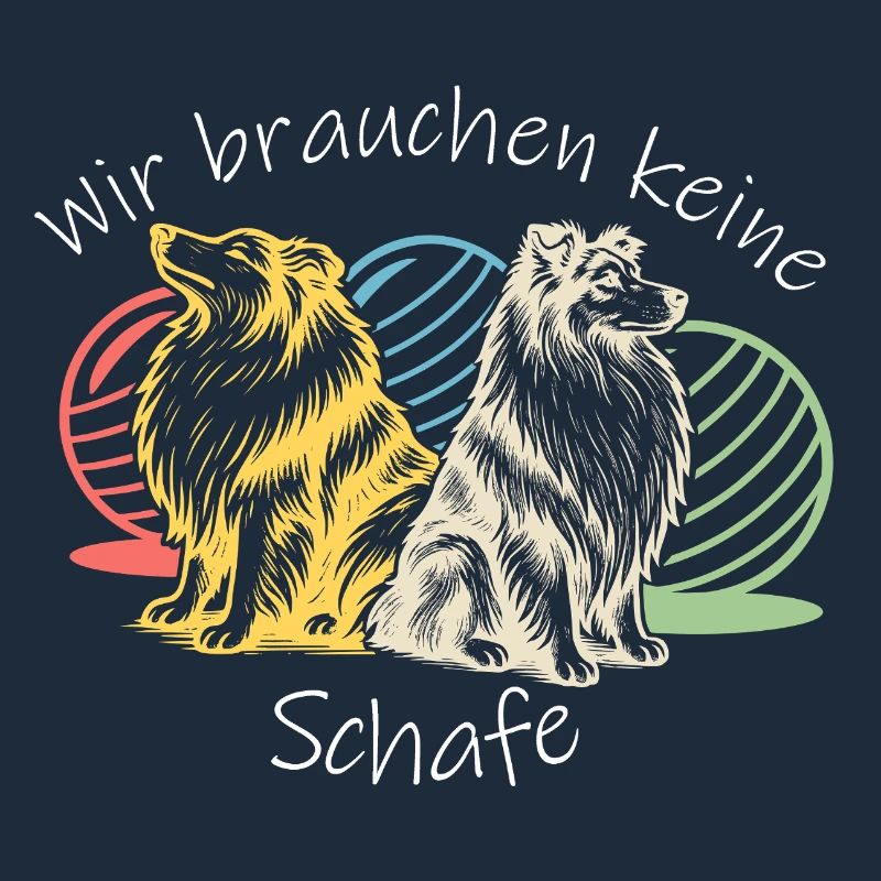 Treibball (bunt) mit Text