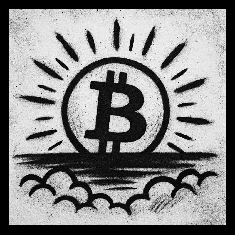 Sun goes up with Bitcoin