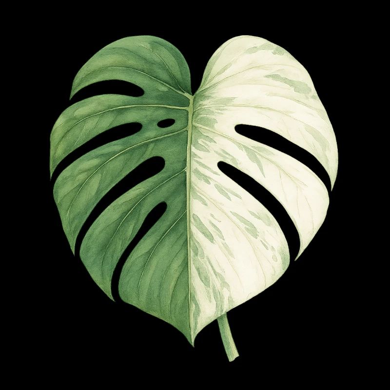 Monstera Albo – Elegance in Green & White