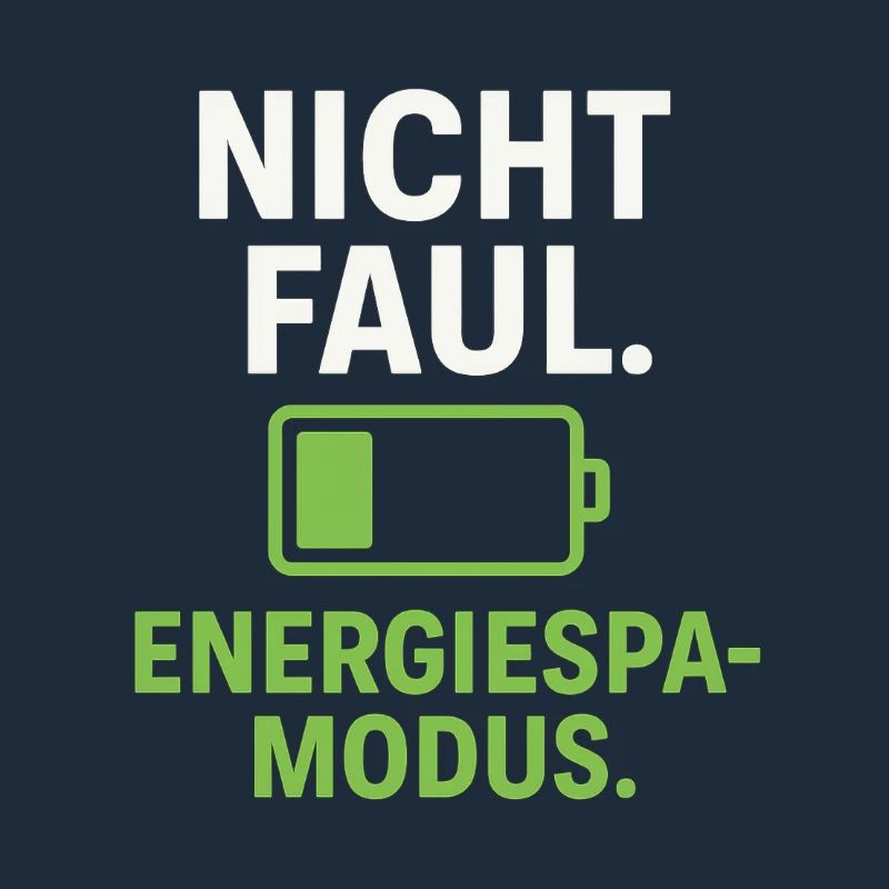 Not lazy, power saving mode