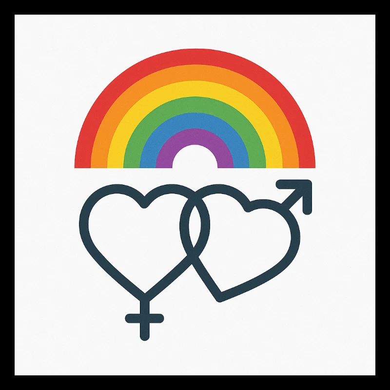 #LGBTQLove #PrideHearts #RegenbogenLiebe #Freigest