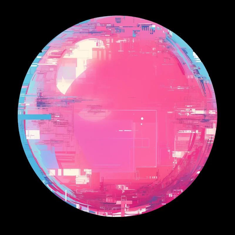 Chemise Pixel Rétro Y2K Glitch – Neon Tech Vibes