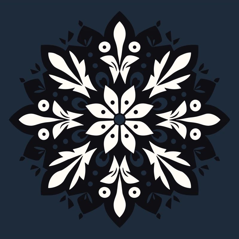Snowflake pattern