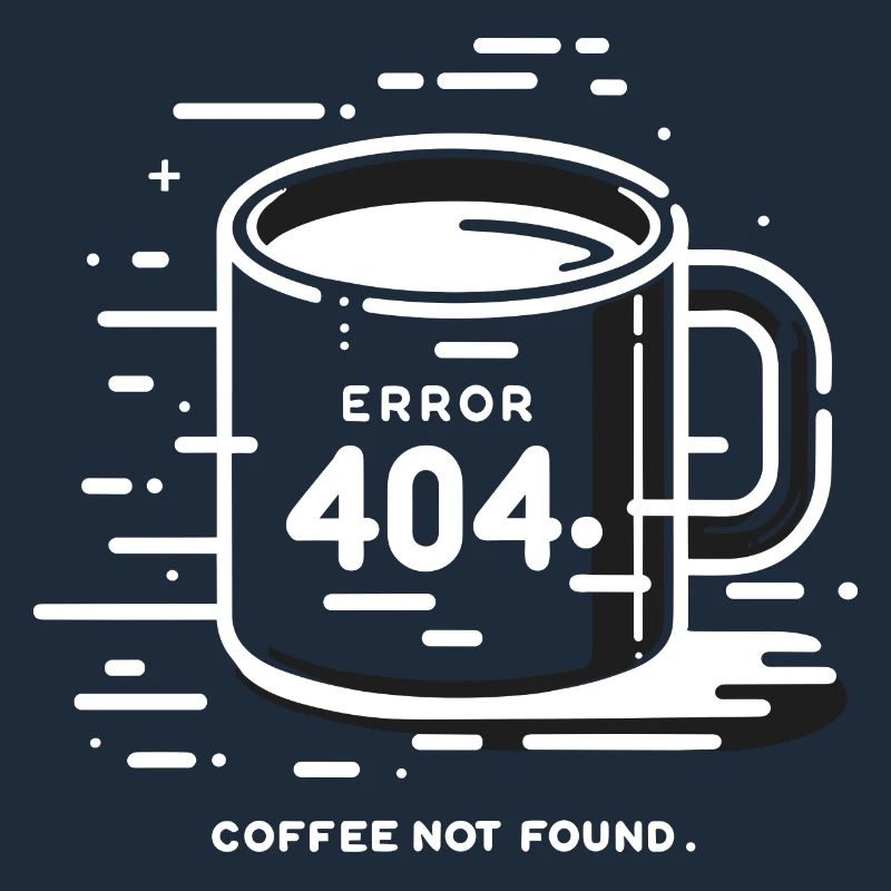 Error 404 Coffee Not Found