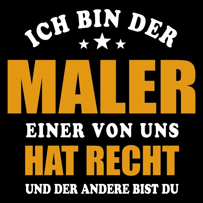 Ich bin der Maler - einer von uns hat Recht