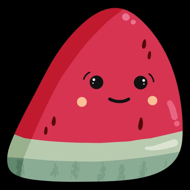 Pastèque Kawaii
