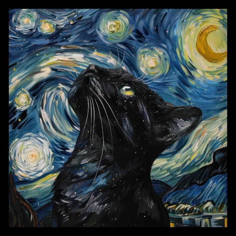 Chat, Motif De Chat
