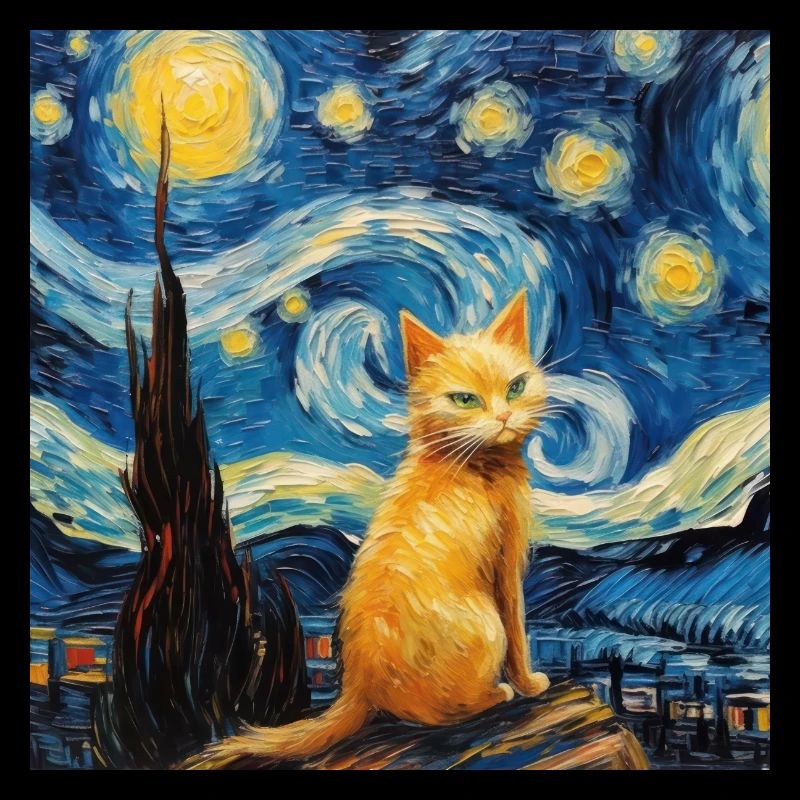Chat, Motif De Chat